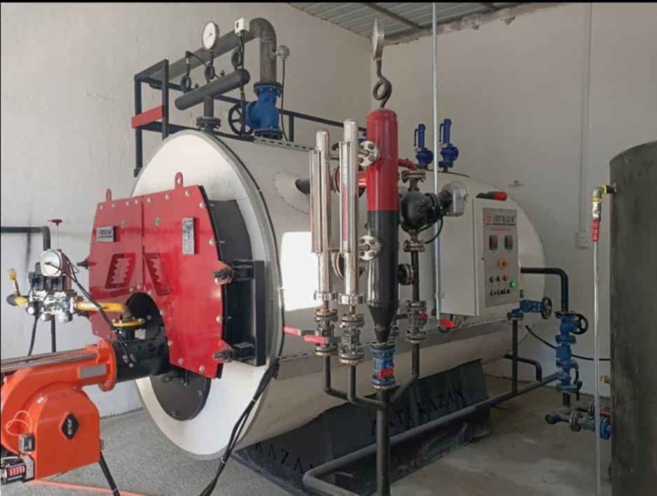 Gaz Yakıtlı Buhar Kazanı Projesi/ Konya
