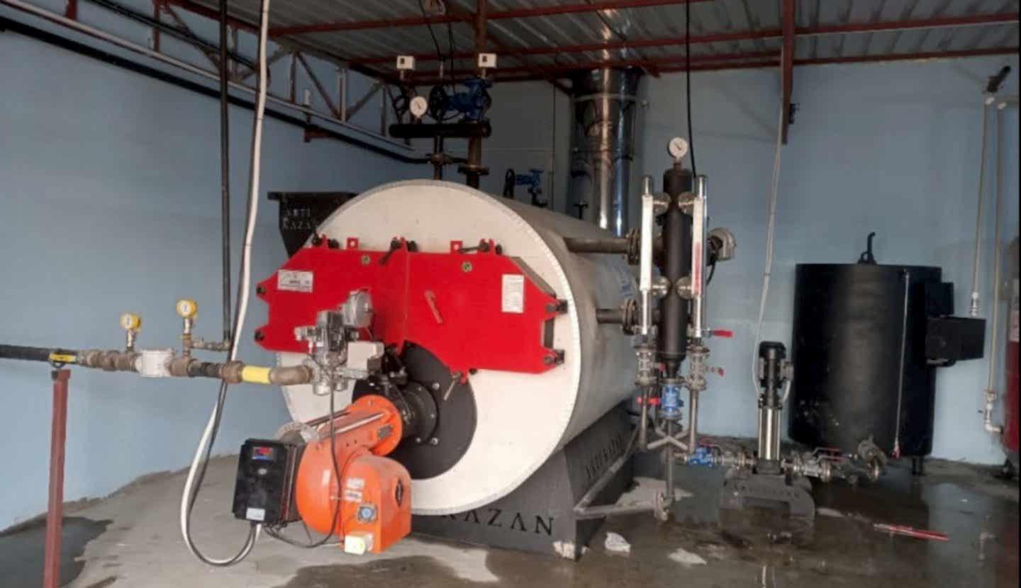 Gaz Yakıtlı Buhar Kazanı Projesi/ Mardin